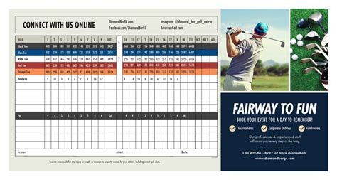 diamond bar golf course scorecard